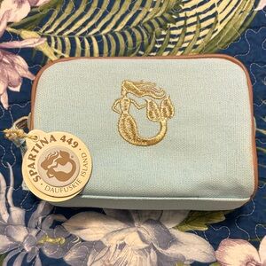 Spartina 449 Light Blue and Gold Travel Bag